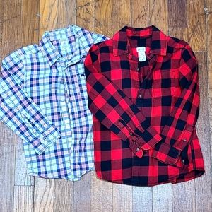 Toddler boy button down shirts
